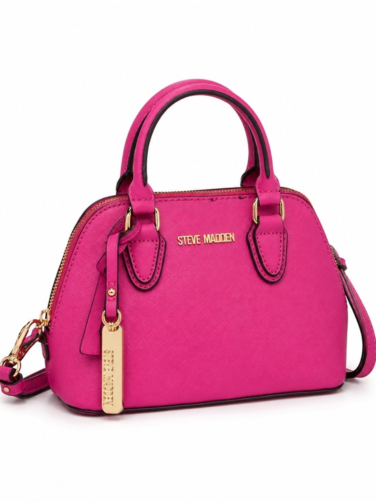 Steve Madden Handbags - Steve Madden Hot Pink Mini Satchel Crossbody